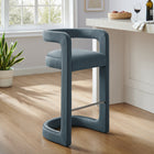 Modway Winslow Performance Velvet Bar Stool