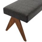 Modway Lyra 47" Fabric Upholstered Bench