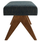 Modway Lyra 47" Fabric Upholstered Bench