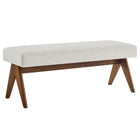 Modway Lyra 47" Fabric Upholstered Bench  
