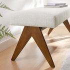 Modway Lyra 47" Fabric Upholstered Bench
