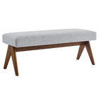 Modway Lyra 47" Fabric Upholstered Bench  