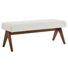 Modway Lyra 47" Boucle Upholstered Bench  