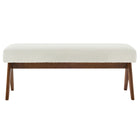 Modway Lyra 47" Boucle Upholstered Bench