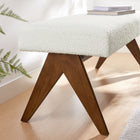 Modway Lyra 47" Boucle Upholstered Bench