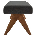 Modway Lyra 63" Fabric Upholstered Bench