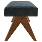 Modway Lyra 63" Fabric Upholstered Bench