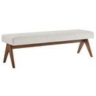 Modway Lyra 63" Fabric Upholstered Bench  