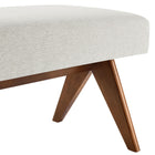 Modway Lyra 63" Fabric Upholstered Bench