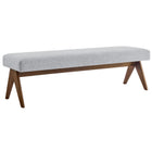 Modway Lyra 63" Fabric Upholstered Bench  
