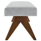 Modway Lyra 63" Fabric Upholstered Bench