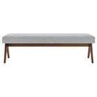 Modway Lyra 63" Fabric Upholstered Bench