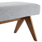 Modway Lyra 63" Fabric Upholstered Bench