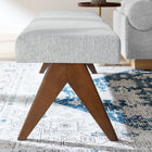 Modway Lyra 63" Fabric Upholstered Bench