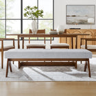 Modway Lyra 63" Fabric Upholstered Bench