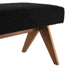 Modway Lyra 63" Boucle Upholstered Bench