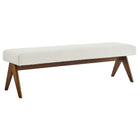 Modway Lyra 63" Boucle Upholstered Bench  