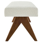 Modway Lyra 63" Boucle Upholstered Bench