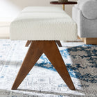 Modway Lyra 63" Boucle Upholstered Bench