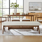 Modway Lyra 63" Boucle Upholstered Bench
