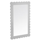 Modway Emmeline Scalloped Rectangle Wall Mirror  