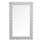 Modway Emmeline Scalloped Rectangle Wall Mirror