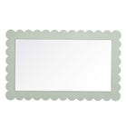 Modway Emmeline Scalloped Rectangle Wall Mirror