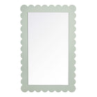 Modway Emmeline Scalloped Rectangle Wall Mirror