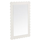 Modway Emmeline Scalloped Rectangle Wall Mirror  