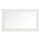 Modway Emmeline Scalloped Rectangle Wall Mirror