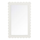 Modway Emmeline Scalloped Rectangle Wall Mirror