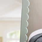 Modway Emmeline Scalloped Rectangle Floor Mirror
