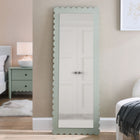 Modway Emmeline Scalloped Rectangle Floor Mirror