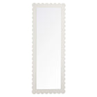 Modway Emmeline Scalloped Rectangle Floor Mirror