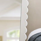 Modway Emmeline Scalloped Rectangle Floor Mirror