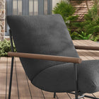 Modway Raya Outdoor Patio Boucle Sling Lounge Chair