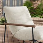 Modway Raya Outdoor Patio Boucle Sling Lounge Chair