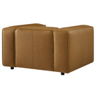 Modway Auren Upholstered Vegan Leather Modular Armchair