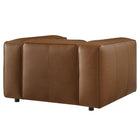 Modway Auren Upholstered Vegan Leather Modular Armchair