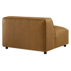 Modway Auren Upholstered Vegan Leather Modular Armless Chair
