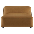 Modway Auren Upholstered Vegan Leather Modular Armless Chair