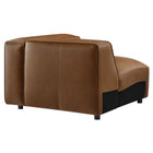 Modway Auren Upholstered Vegan Leather Modular Right Armchair
