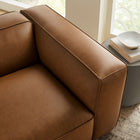 Modway Auren Upholstered Vegan Leather Modular Right Armchair