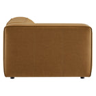 Modway Auren Upholstered Vegan Leather Modular Left Armchair