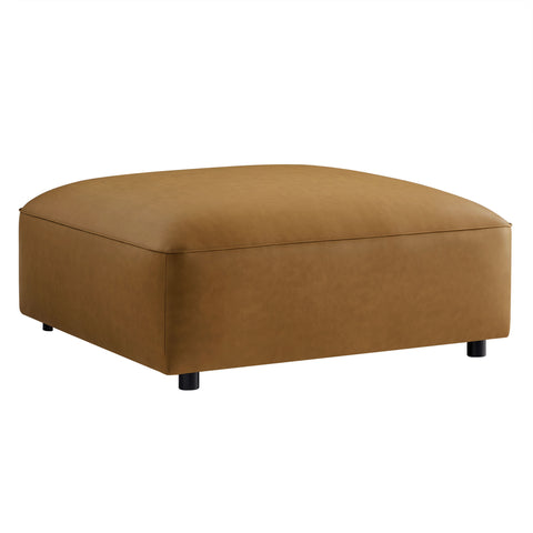 Modway Auren Upholstered Vegan Leather Ottoman  
