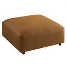 Modway Auren Upholstered Vegan Leather Ottoman