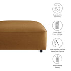 Modway Auren Upholstered Vegan Leather Ottoman