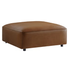 Modway Auren Upholstered Vegan Leather Ottoman  