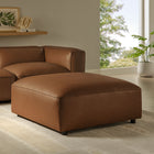 Modway Auren Upholstered Vegan Leather Ottoman