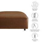 Modway Auren Upholstered Vegan Leather Ottoman
